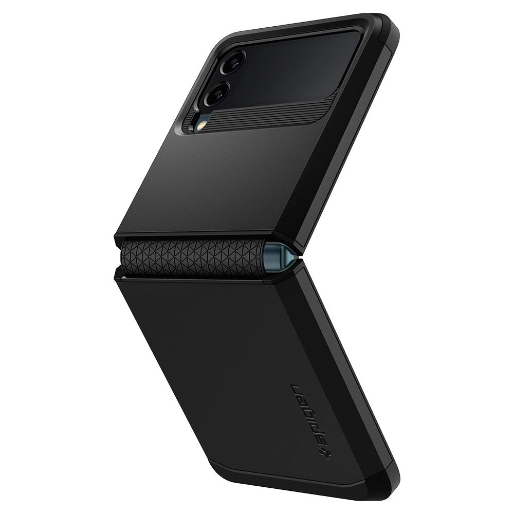 Galaxy Z Flip 3 Case Tough Armor Black