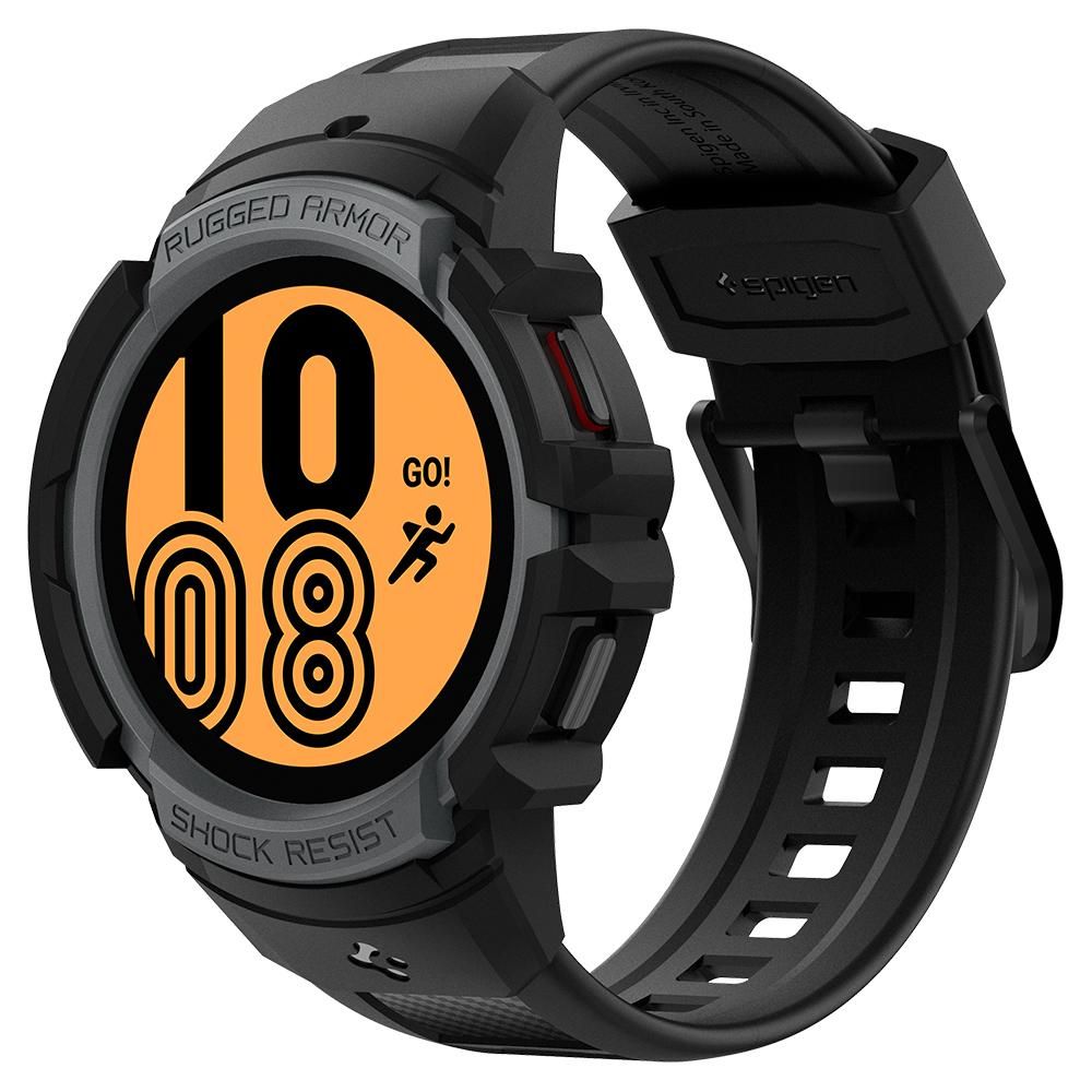 Galaxy Watch 4/5 44mm Case Rugged Armor Pro Charcoal Grey
