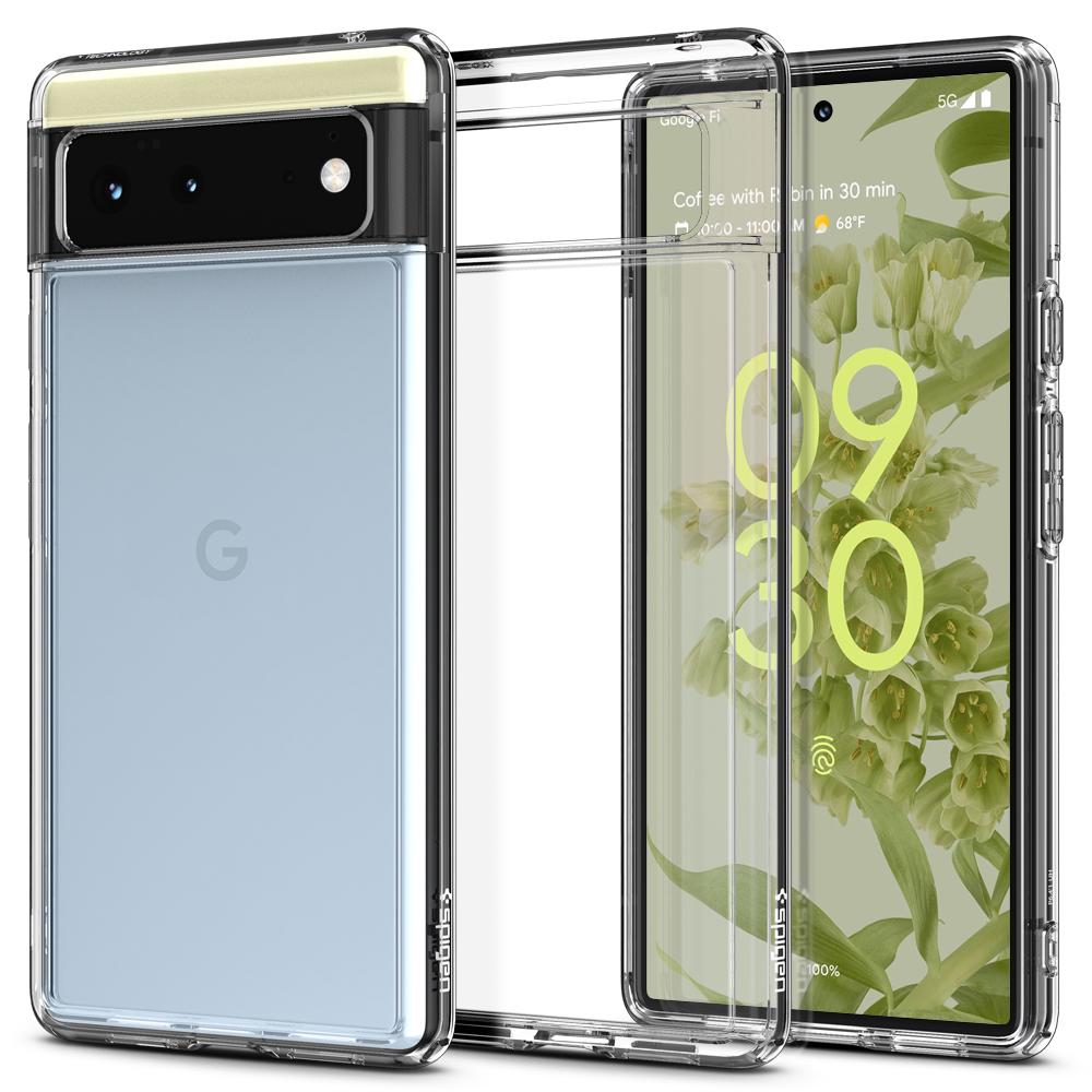 Google Pixel 6 Case Ultra Hybrid Crystal Clear