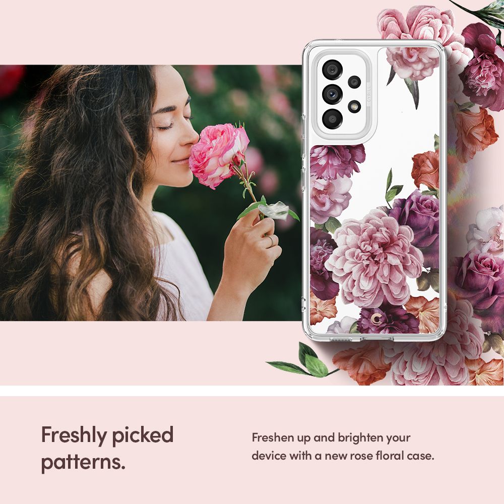 Samsung Galaxy A53 Case Cecile Rose Floral