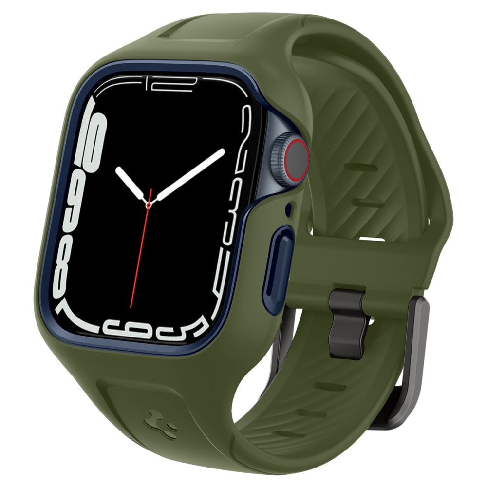 Liquid Air Pro Case Apple Watch 45mm Series 8 Moss Green