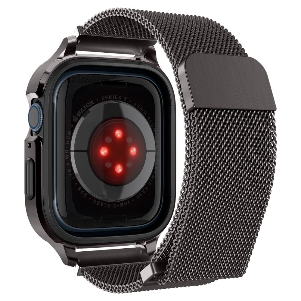 Apple Watch SE 44mm Case Metal Fit Pro Graphite