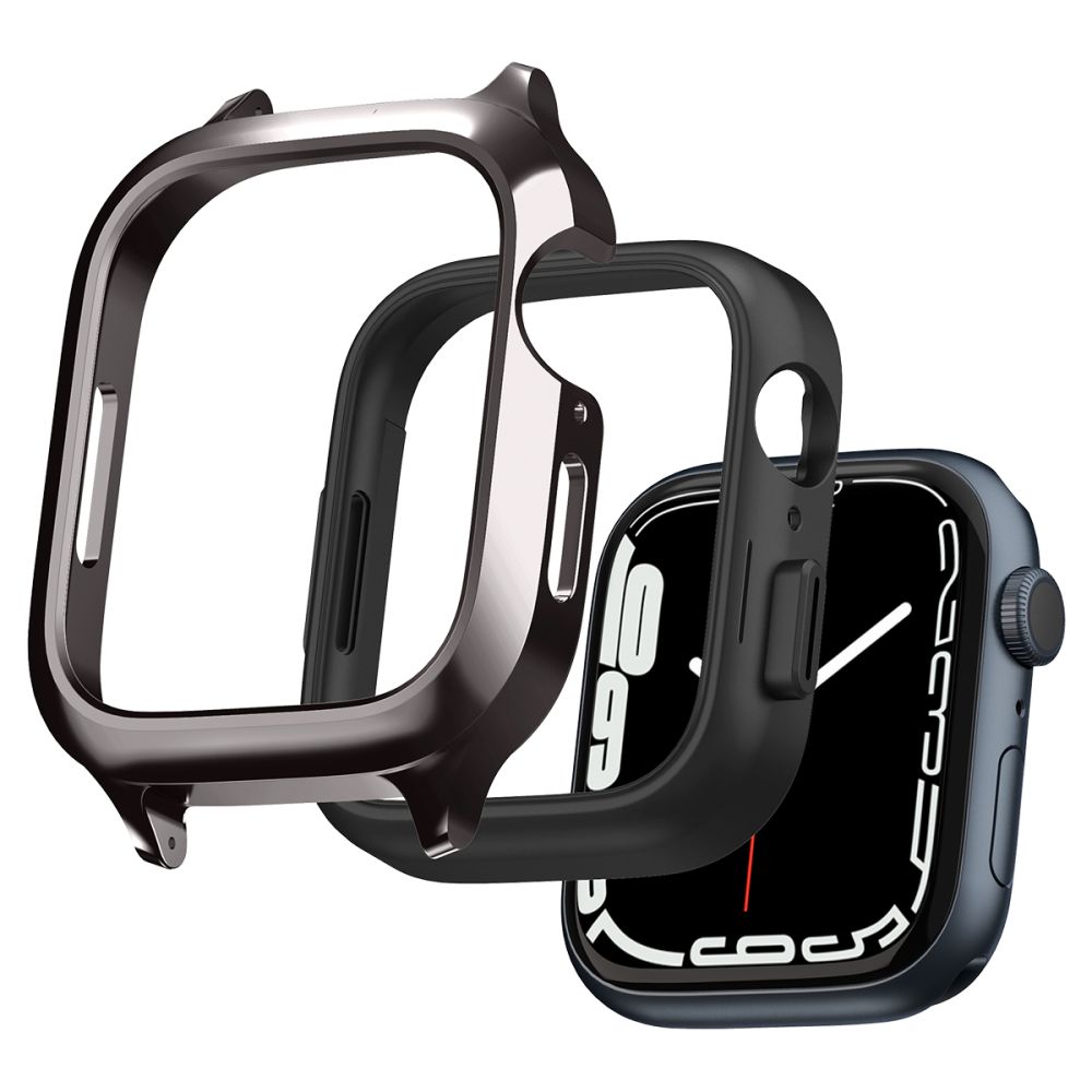 Apple Watch 45mm Series 9 Case Metal Fit Pro Graphite