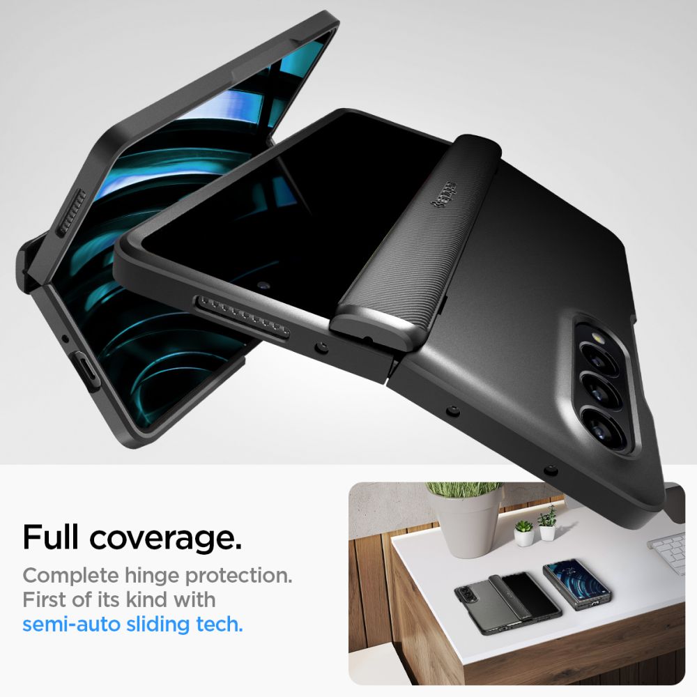 Galaxy Z Fold 4 Slim Armor Pro Case Black