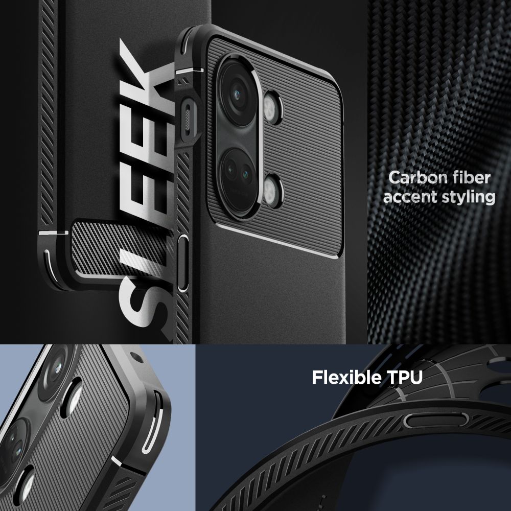 OnePlus Nord 3 Case Rugged Armor Black