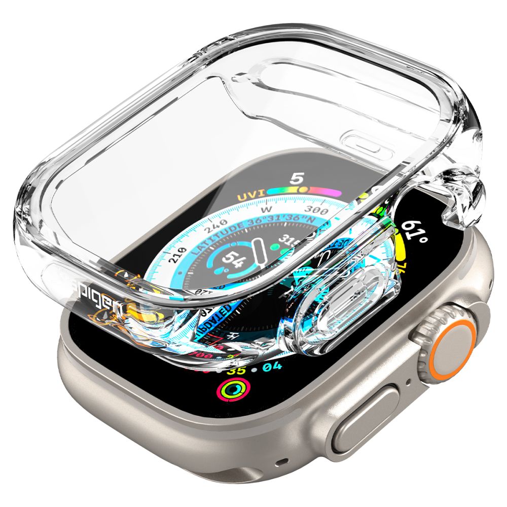 Apple Watch Ultra Case Ultra 49mm Hybrid Crystal Clear
