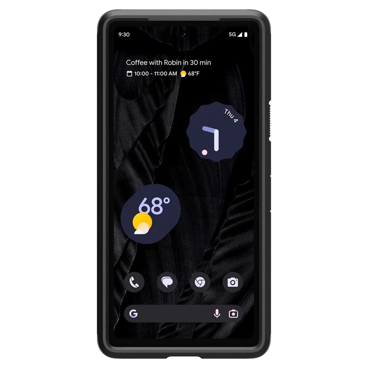 Google Pixel 7a Case Tough Armor Black