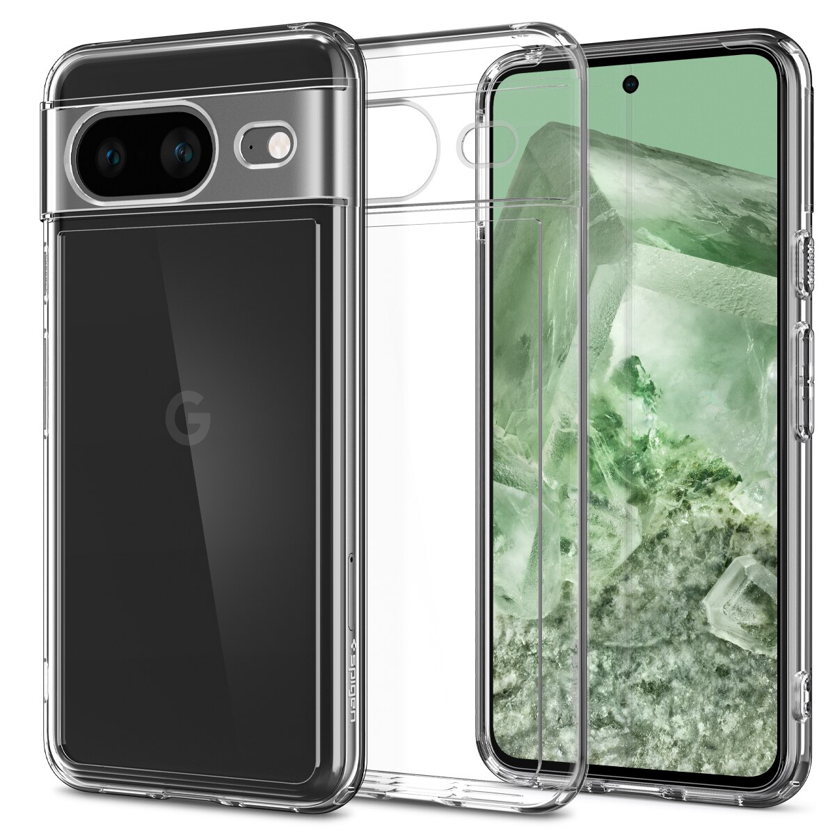 Google Pixel 8 Case Ultra Hybrid Crystal Clear