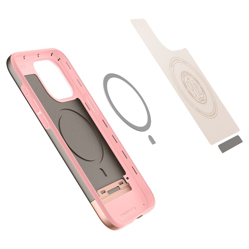 iPhone 15 Pro Max Cover Style Armor MagSafe Rose Gold