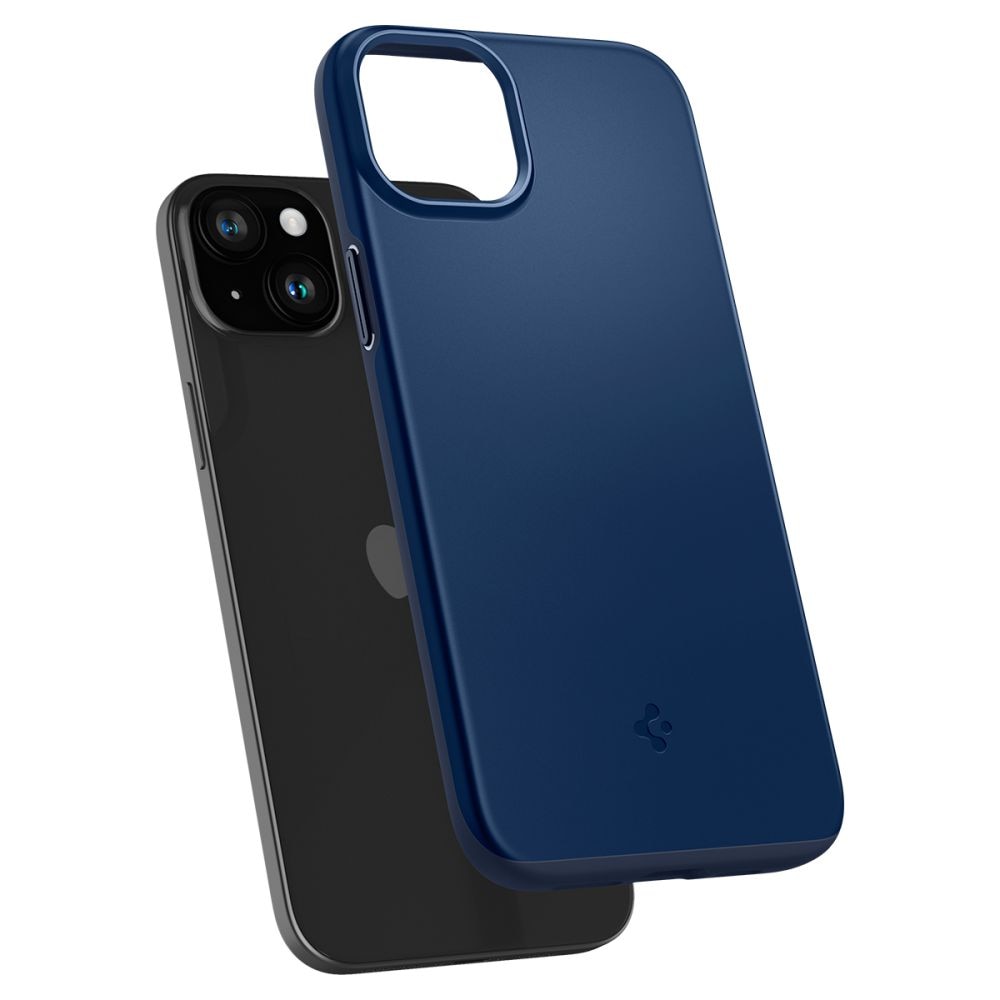 iPhone 15 Cover Thin Fit Navy Blue