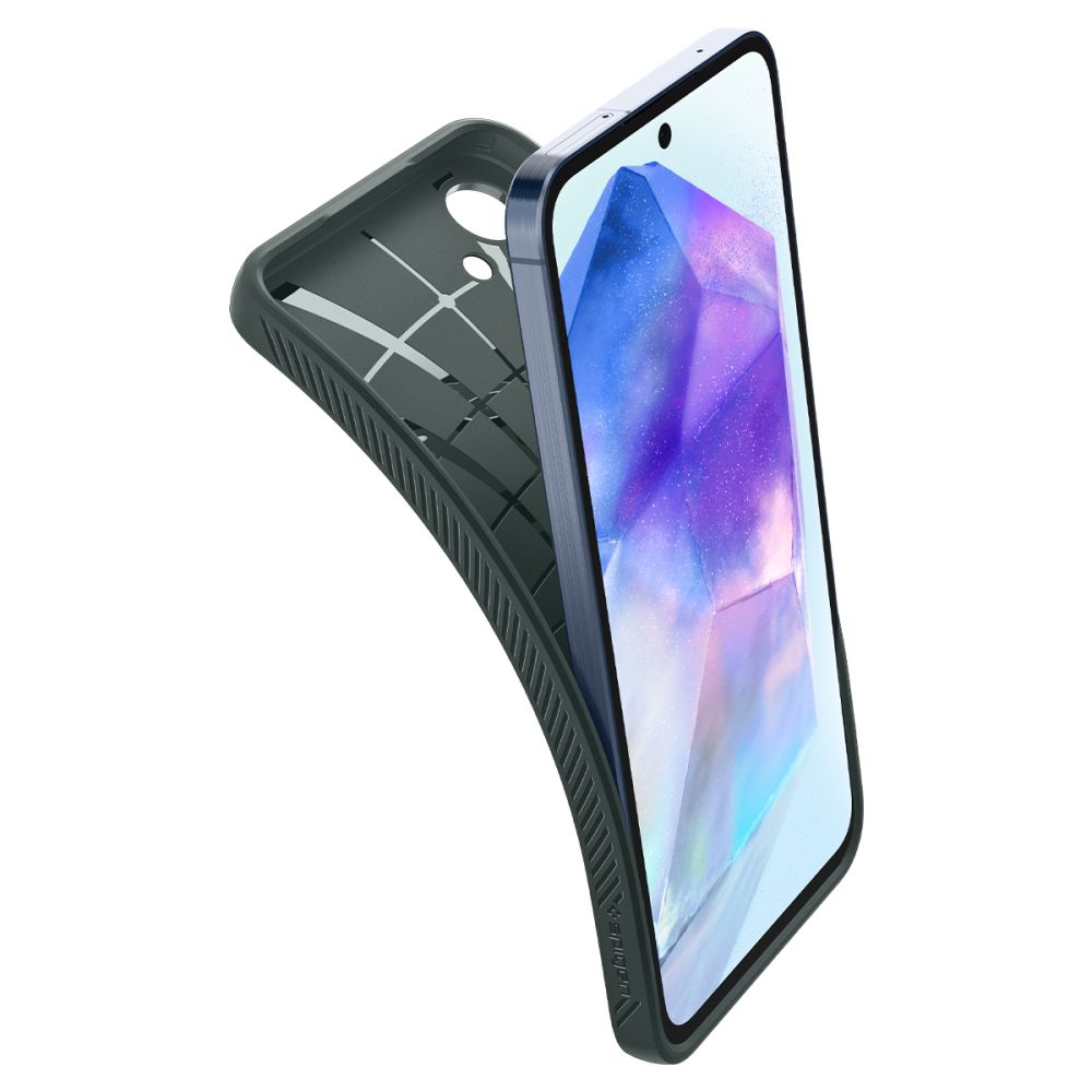 Samsung Galaxy A55 Case Liquid Air Abyss Green