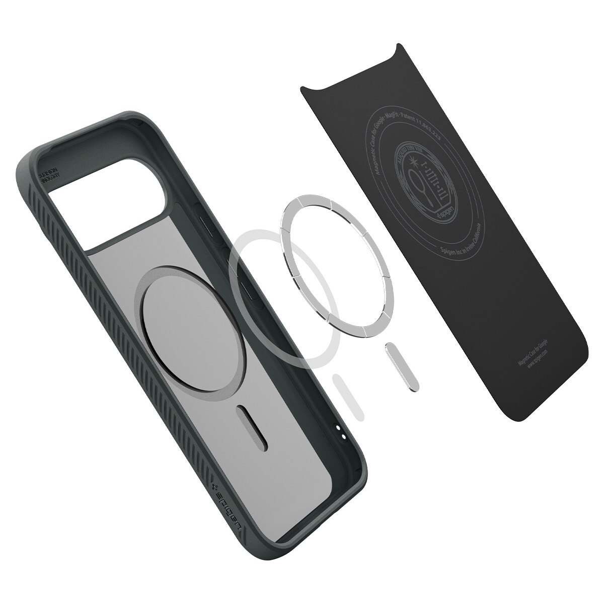 Google Pixel 10 Case Liquid Air MagSafe Abyss Green