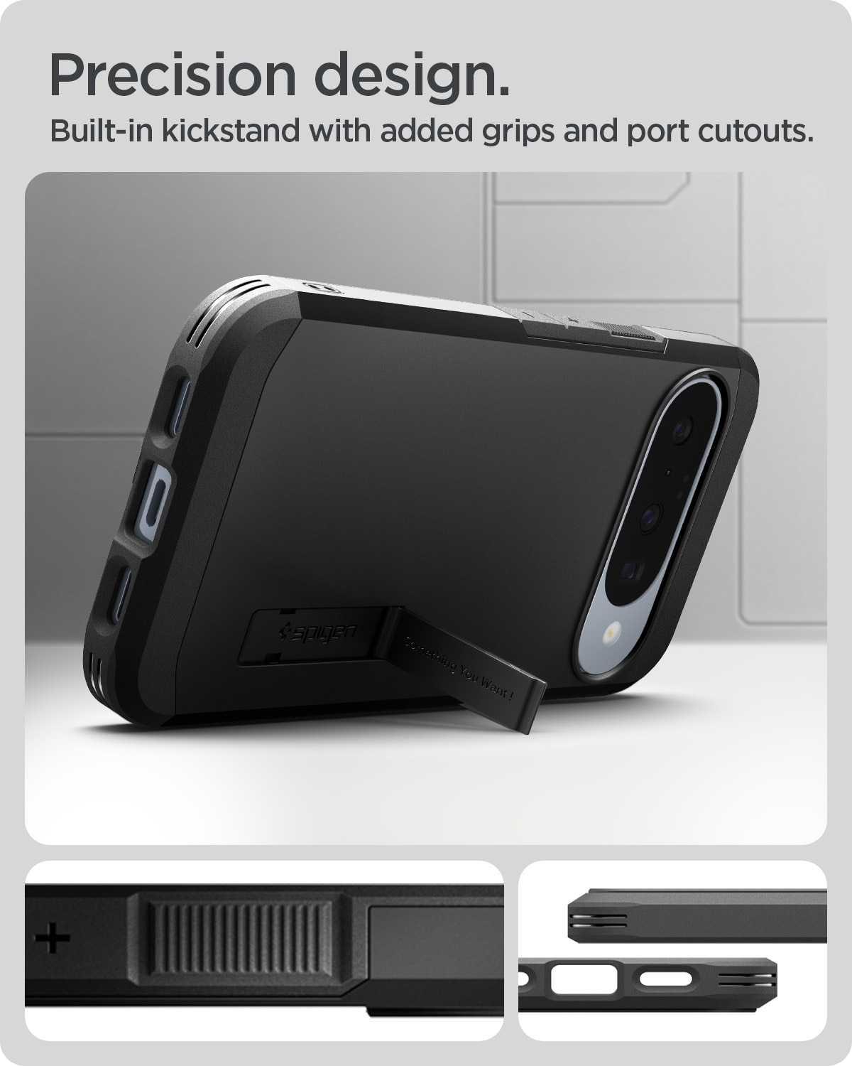 Google Pixel 10 Case Tough Armor MagSafe Black