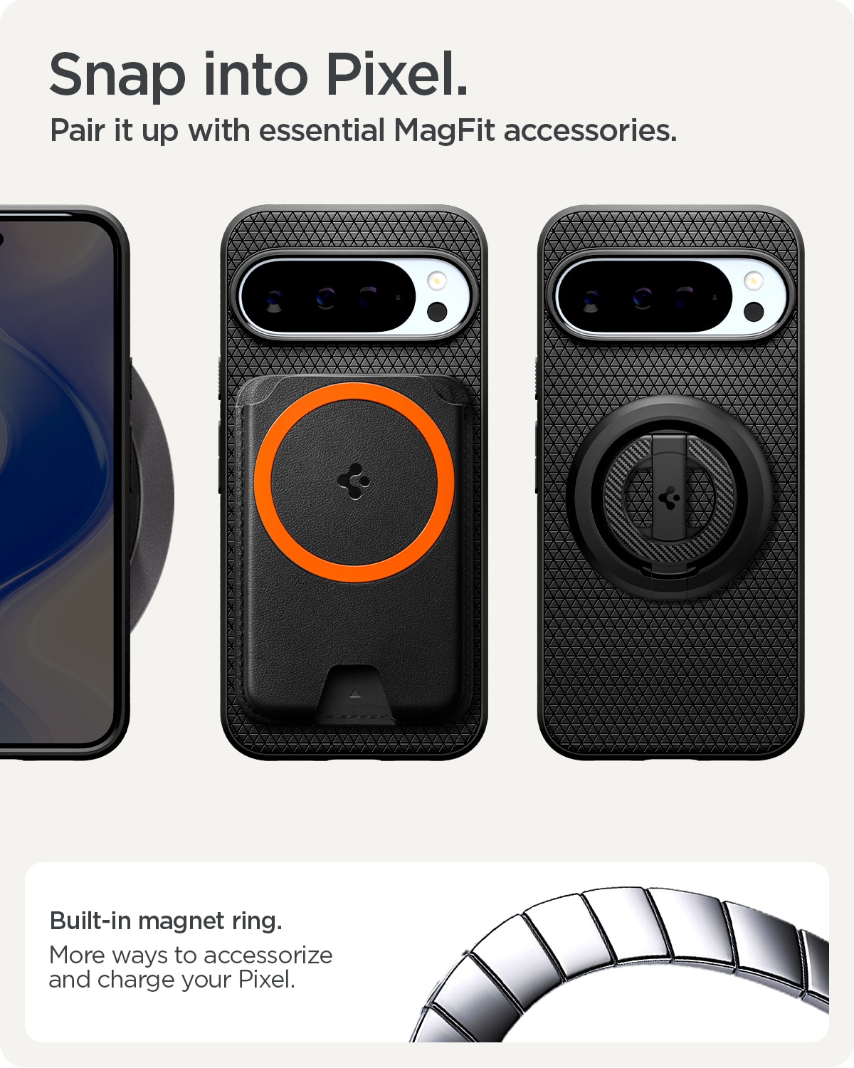 Google Pixel 10 Pro XL Case Liquid Air MagSafe Matte Black