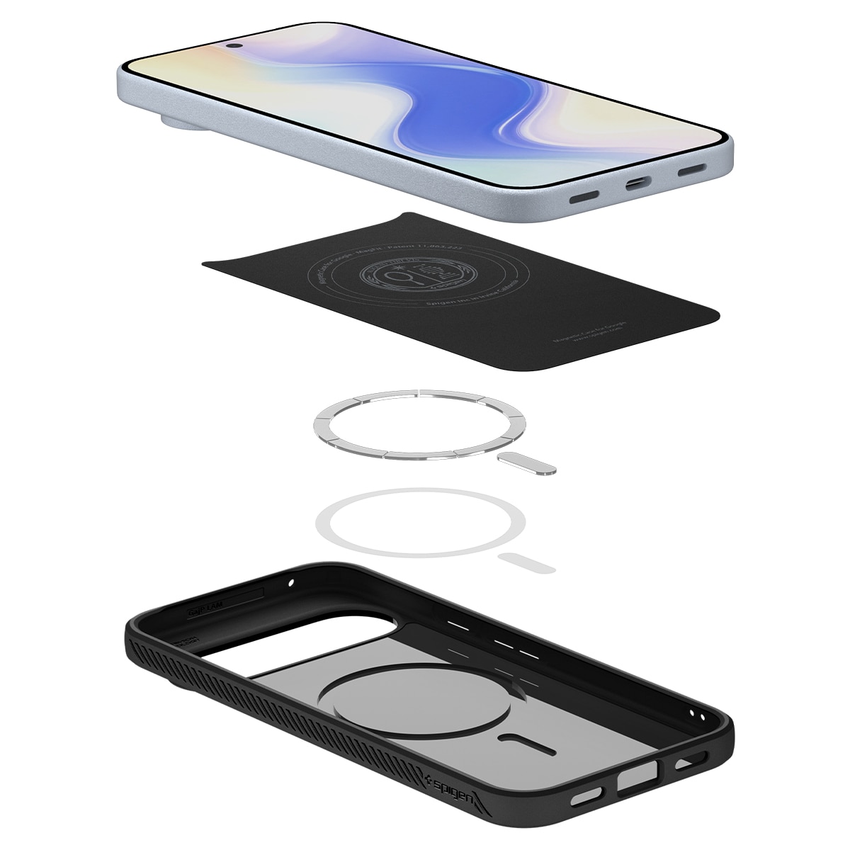 Google Pixel 10 Pro XL Case Liquid Air MagSafe Matte Black