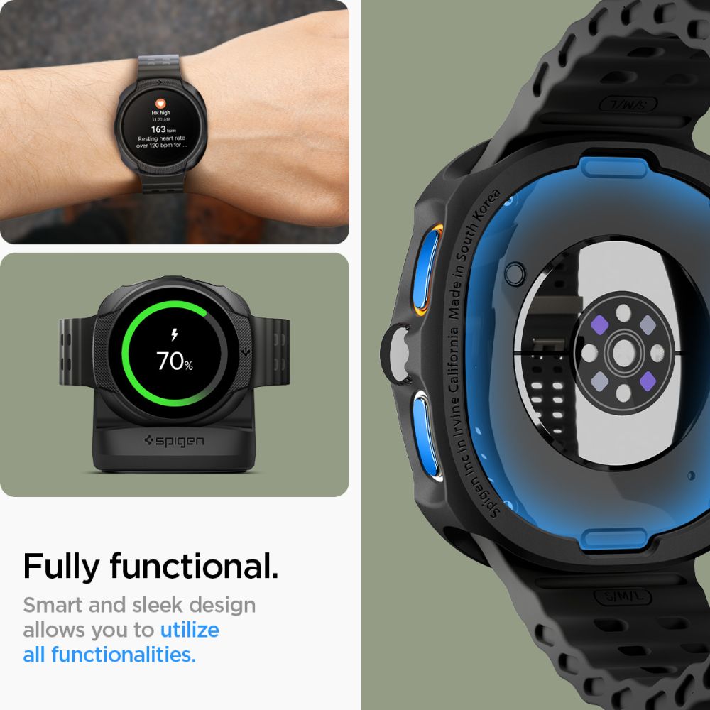 Samsung Galaxy Watch 8 44mm Cover Liquid Air Black