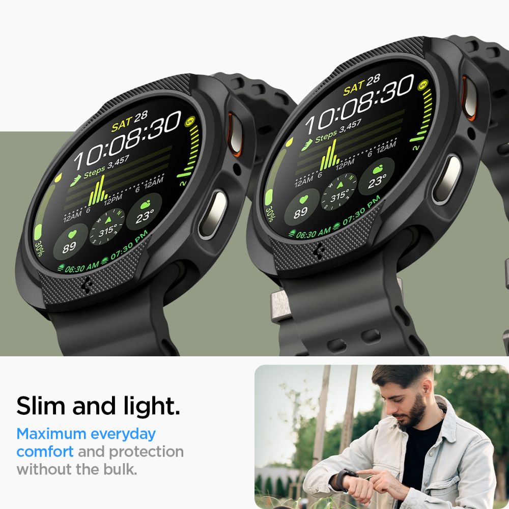 Samsung Galaxy Watch 8 44mm Cover Liquid Air Black