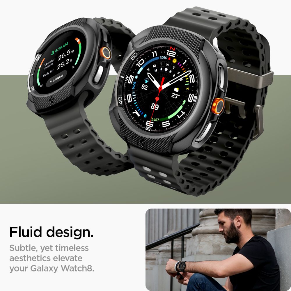 Samsung Galaxy Watch 8 Classic Cover Liquid Air Black