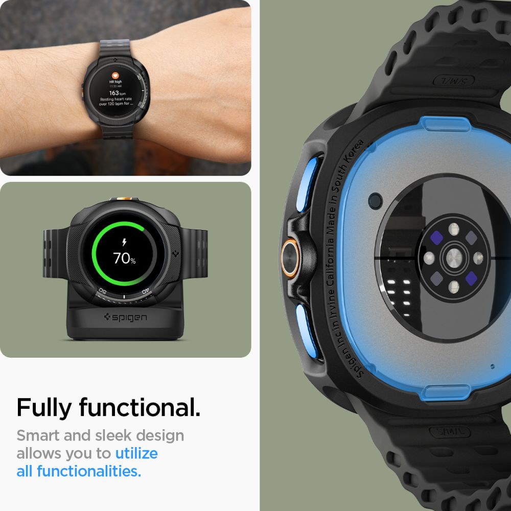 Samsung Galaxy Watch 8 Classic Cover Liquid Air Black