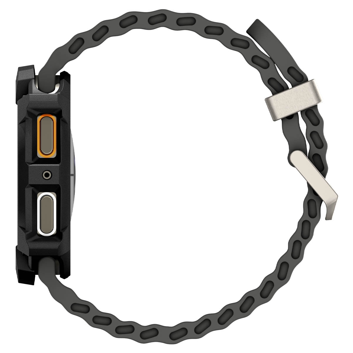 Samsung Galaxy Watch 8 44mm Case Rugged Armor Black