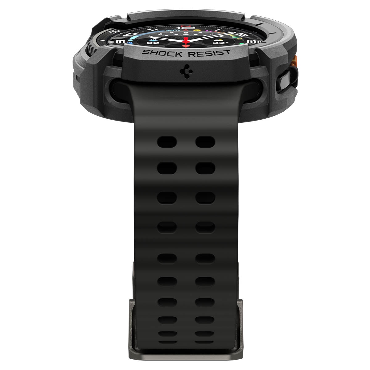 Samsung Galaxy Watch 8 Classic Case Rugged Armor Black