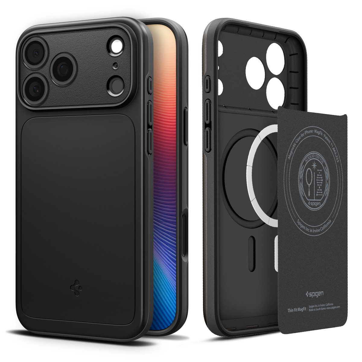 iPhone 17 Pro Max Case Thin Fit MagSafe Black