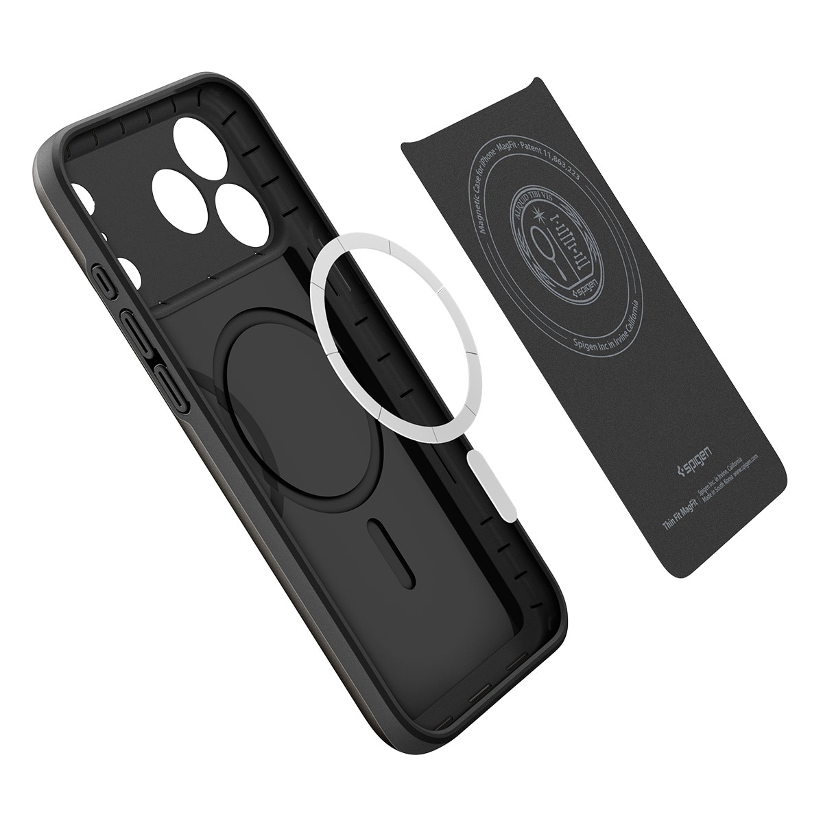 iPhone 17 Pro Max Case Thin Fit MagSafe Black