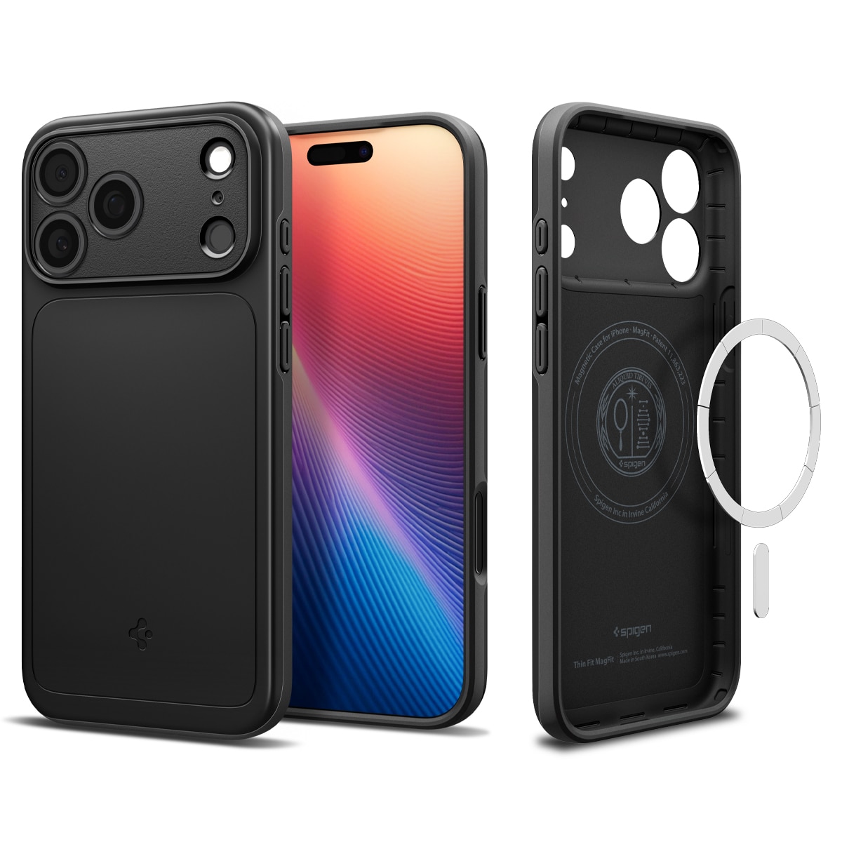 iPhone 17 Pro Case Thin Fit MagSafe Black