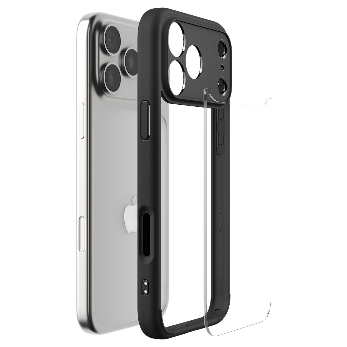 iPhone 17 Pro Case Ultra Hybrid Matte Black