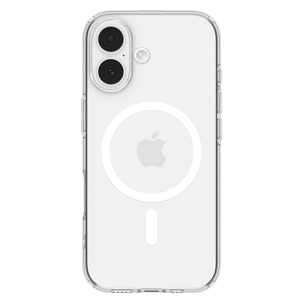 iPhone 17 Case Liquid Crystal MagSafe Clear White