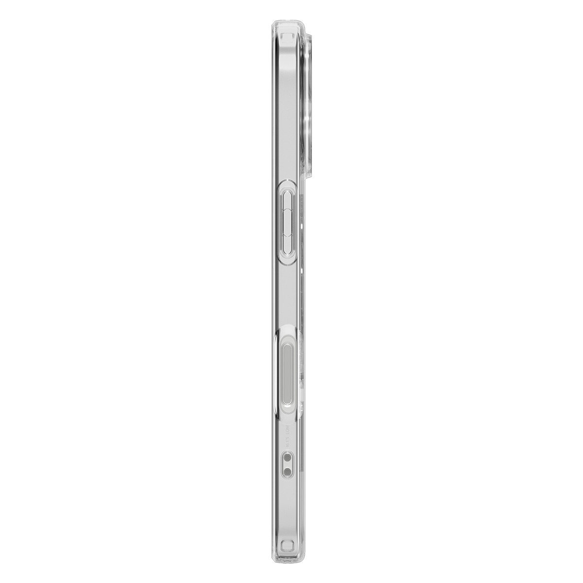 iPhone 17 Case Liquid Crystal MagSafe Clear White