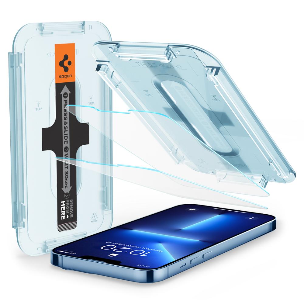 iPhone 13 Pro Max Screen Protector GLAS.tR EZ Fit (2-pack)