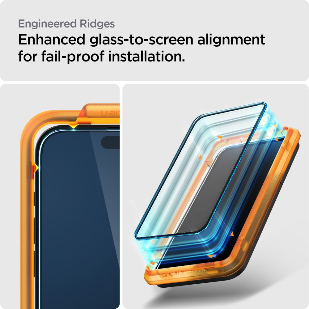 iPhone 15 Pro Max AlignMaster GLAS.tR Full Cover (2-pack)