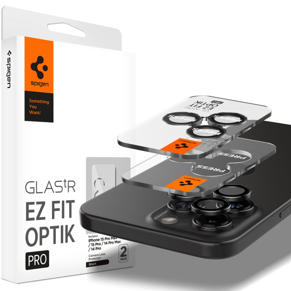 iPhone 14 Pro EZ Fit Optik Pro Lens Protector (2-pack) Crystal Clear