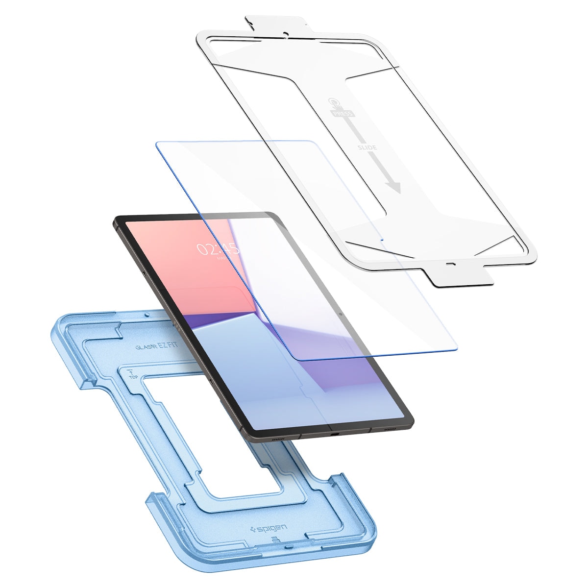 Samsung Galaxy Tab S9 Plus Screen Protector GLAS.tR EZ Fit