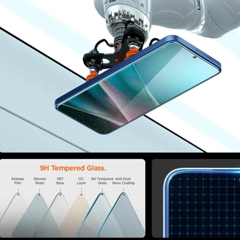 Samsung Galaxy S25 Edge Screen Protector GLAS.tR EZ Fit Pro
