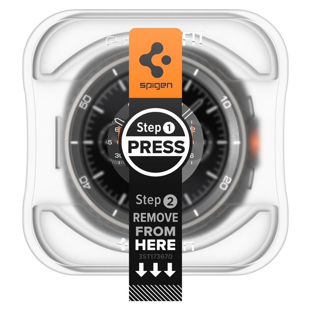 Samsung Galaxy Watch 8 Classic Screen Protector EZ Fit GLAS.tR (2-pack)