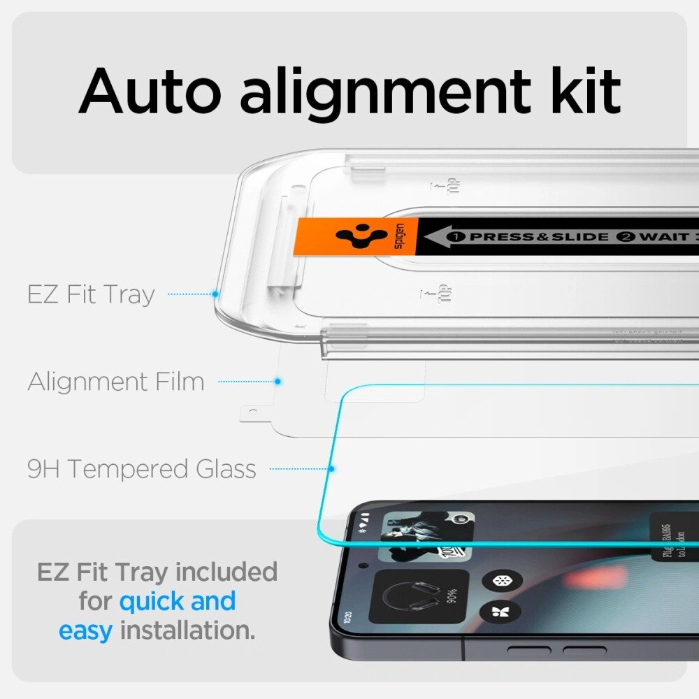 Nothing Phone 3 Screen Protector GLAS.tR EZ Fit (2-pack)