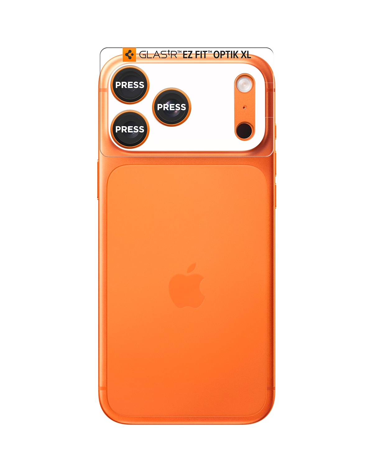 iPhone 17 Pro Glas.tR EZ Fit Optik Pro XL  Orange