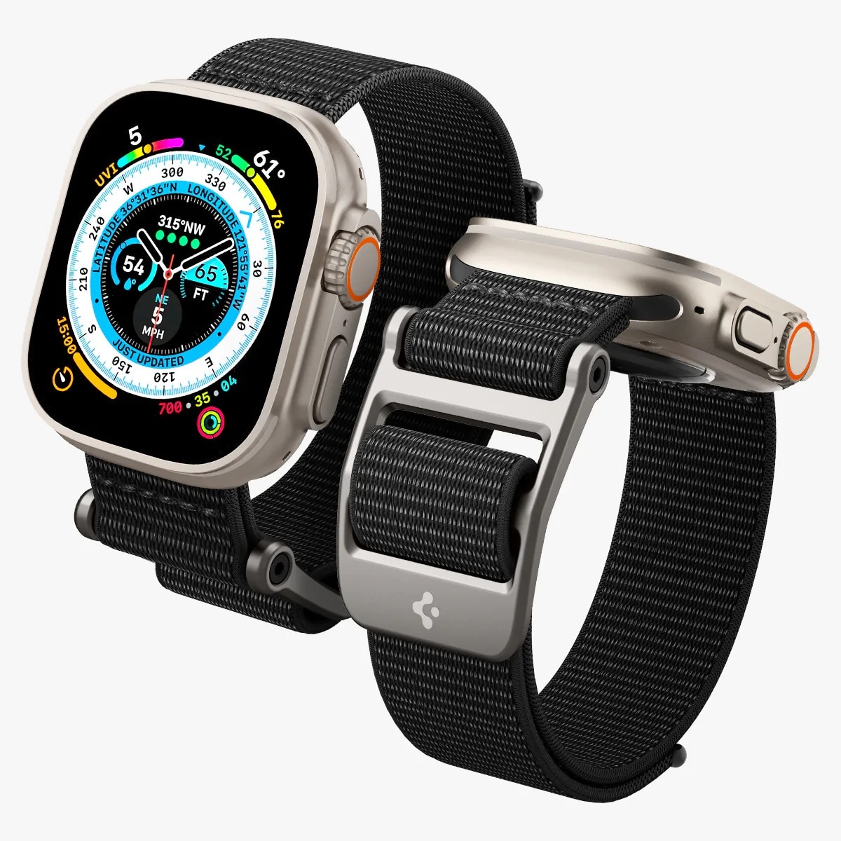 DuraPro Flex Apple Watch 45mm Series 7 Black