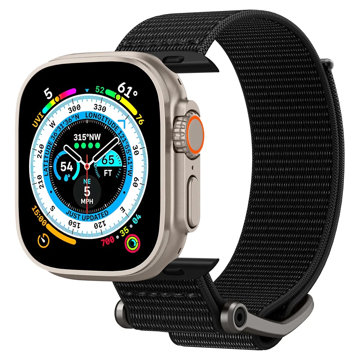 DuraPro Flex Apple Watch Ultra 49mm Black