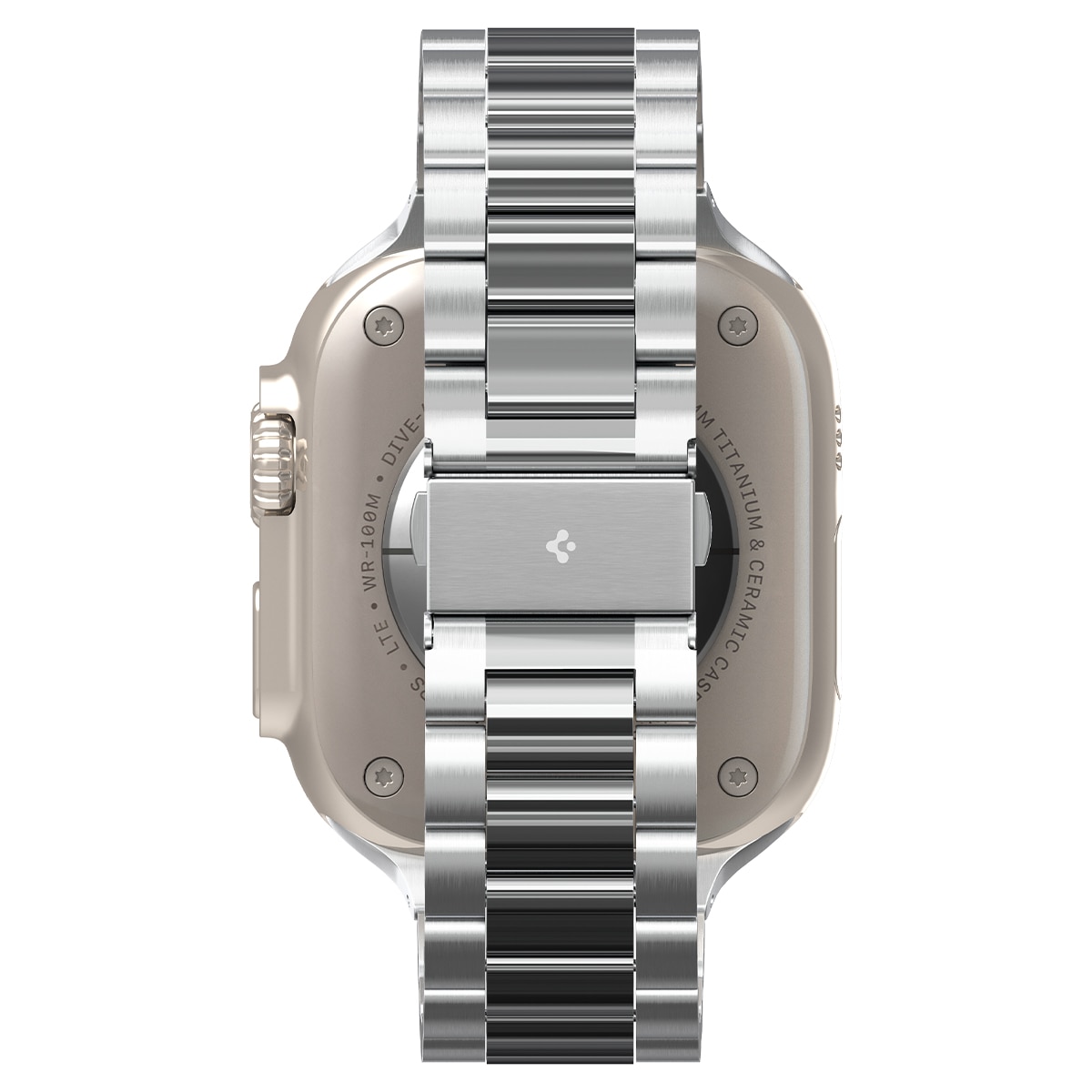 Apple Watch 45mm Series 7 Armbånd Modern Fit 316L Silver