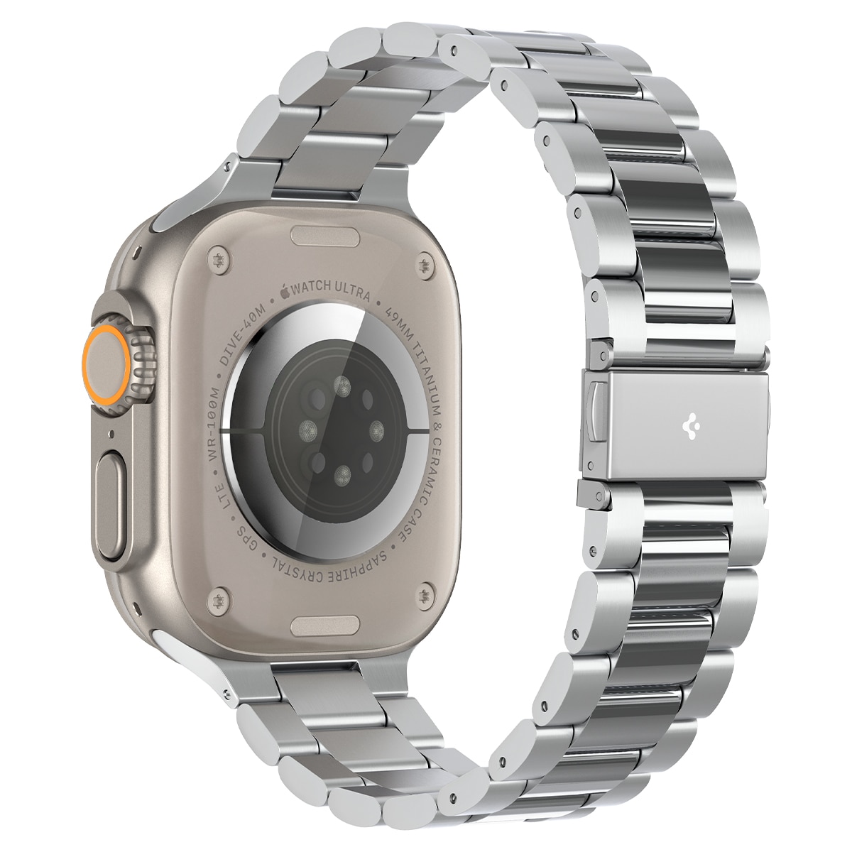 Apple Watch SE 44mm Armbånd Modern Fit 316L Silver