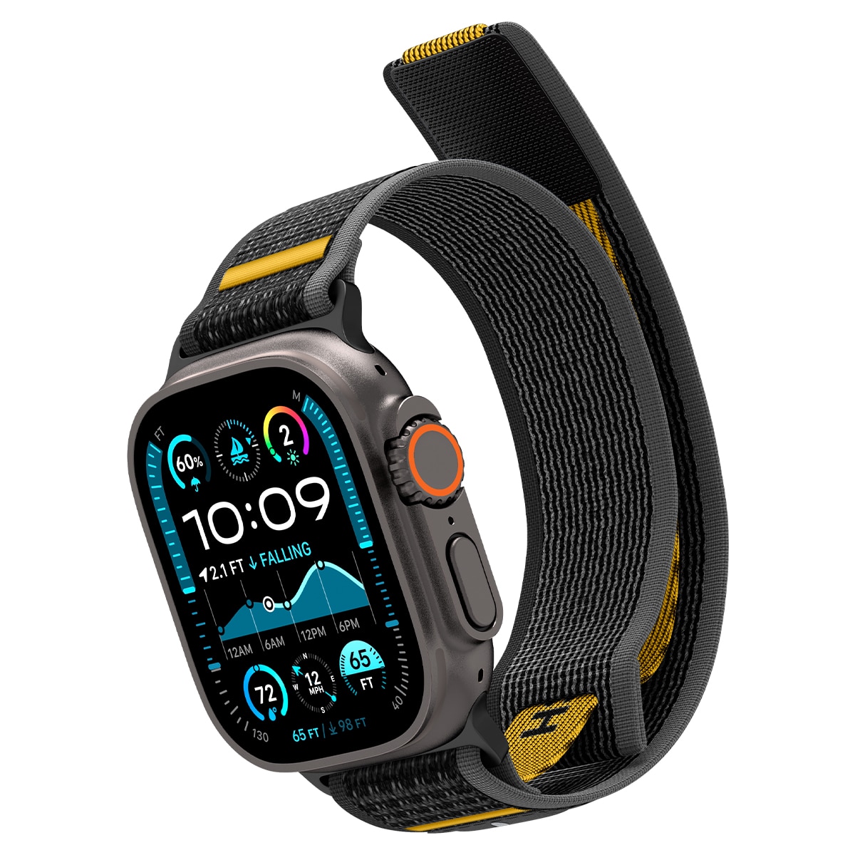Athlex Air Apple Watch Ultra 49mm 2nd Gen Active Black