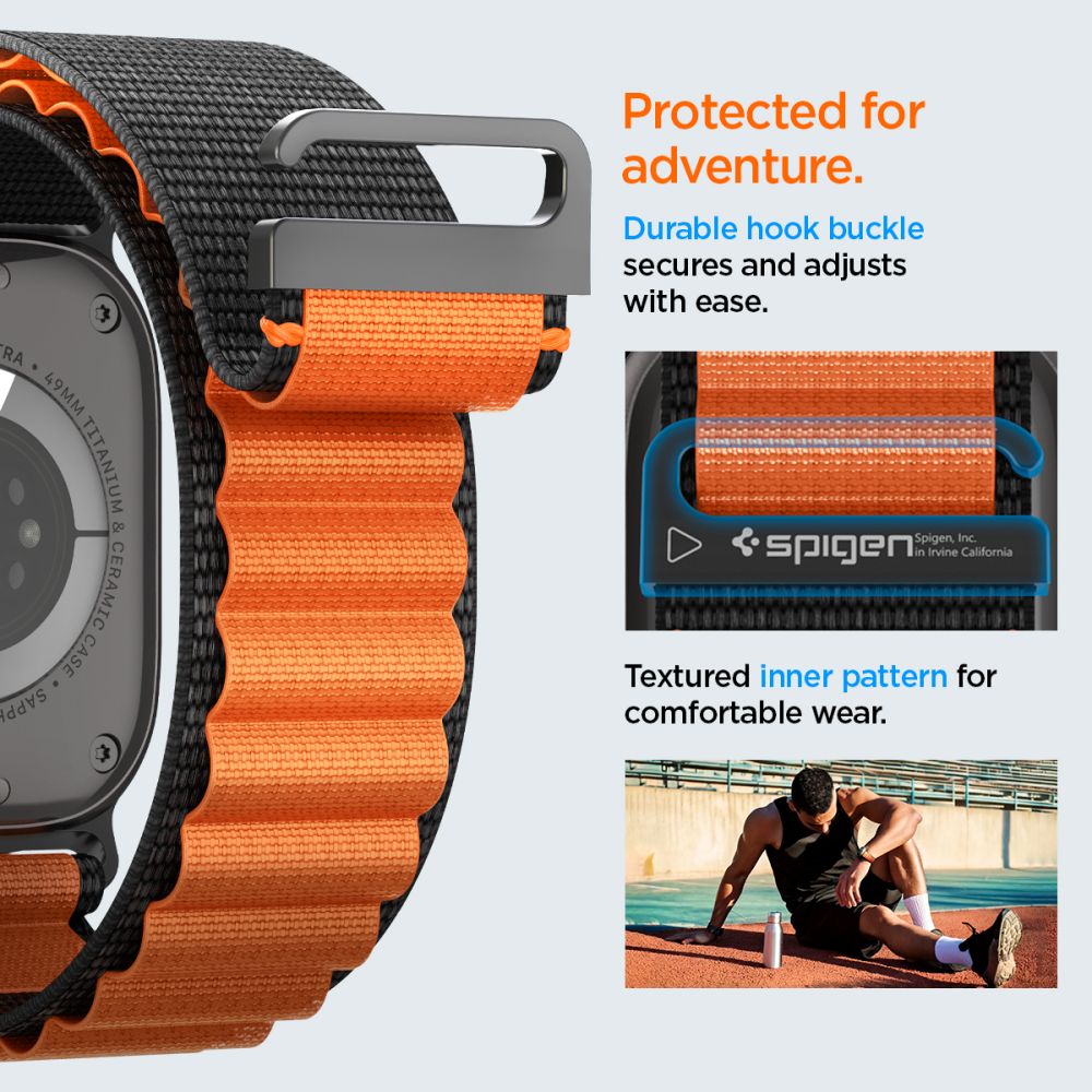 WBF1 Band Apple Watch Series 8 45mm Orange