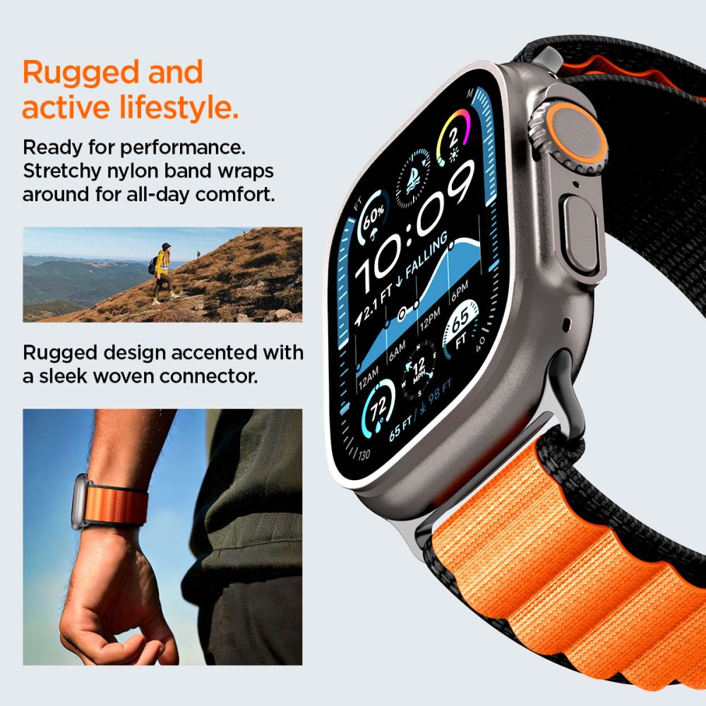 WBF1 Band Apple Watch Series 8 45mm Orange