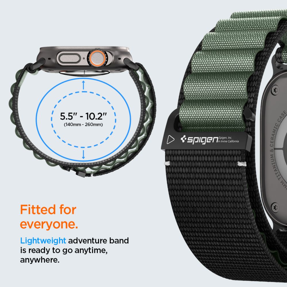 WBF1 Band Apple Watch Series 9 45mm Grøn