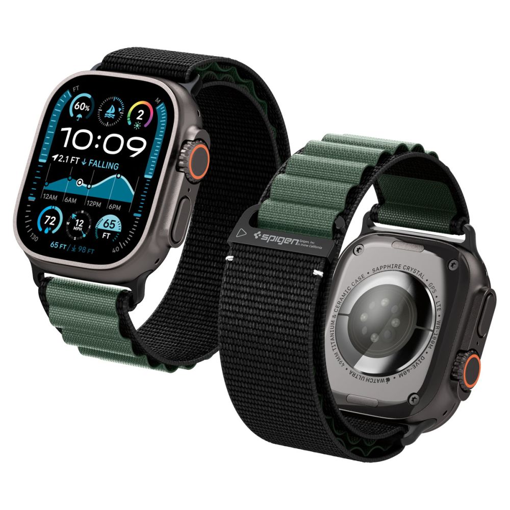 WBF1 Band Apple Watch Series 4-6 44mm Grøn