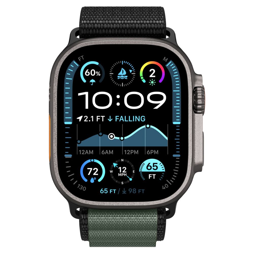 WBF1 Band Apple Watch Series 9 45mm Grøn