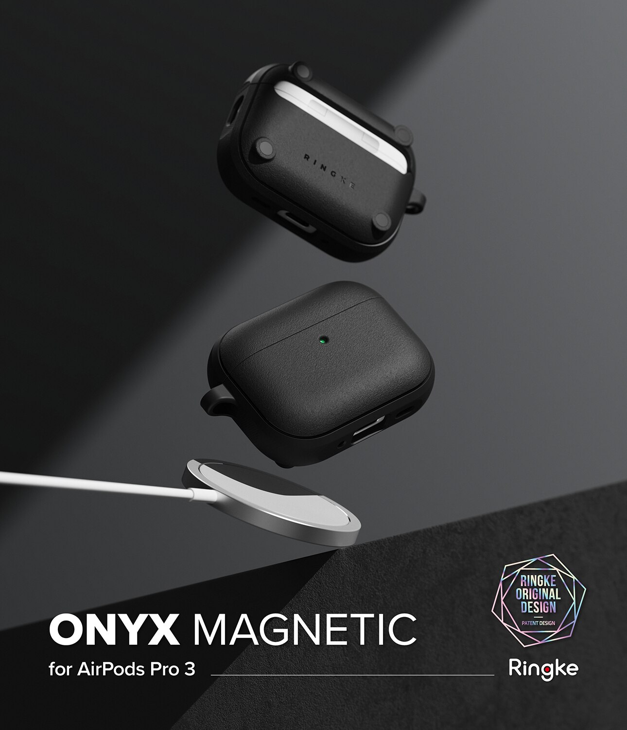 Onyx Magnetic Case Apple AirPods Pro 3 Sort